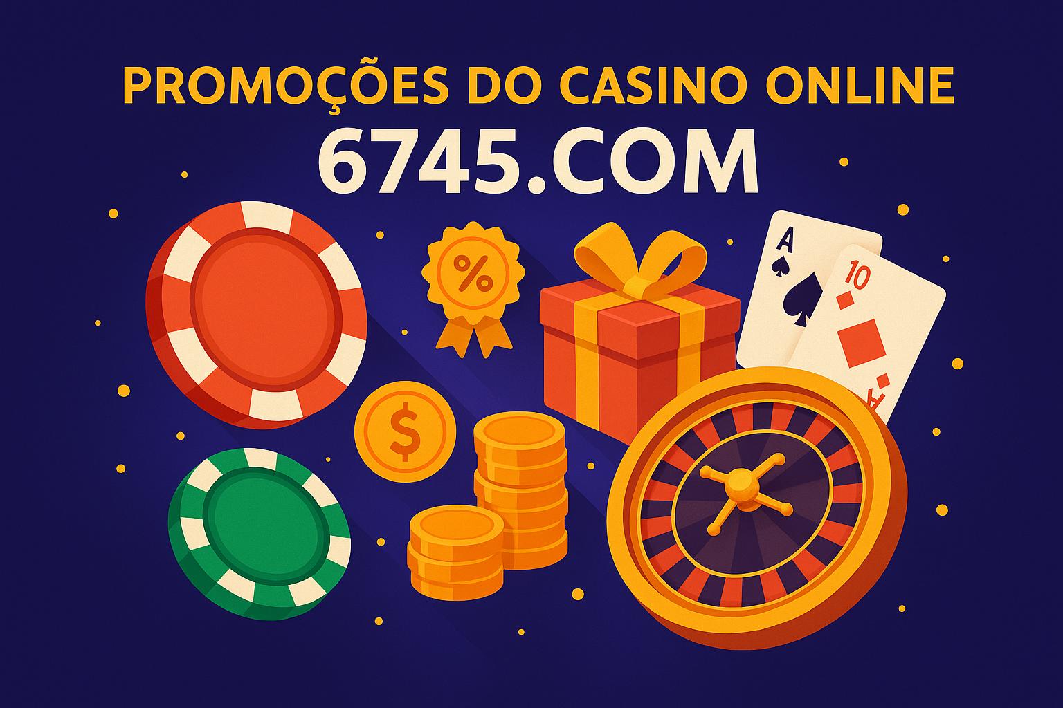 O bônus promocional 6745.COM é uma ótima maneira de começar sua aventura