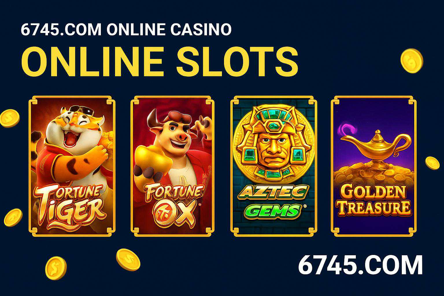 Explore o mundo das slot machines no 6745.COM Casino
